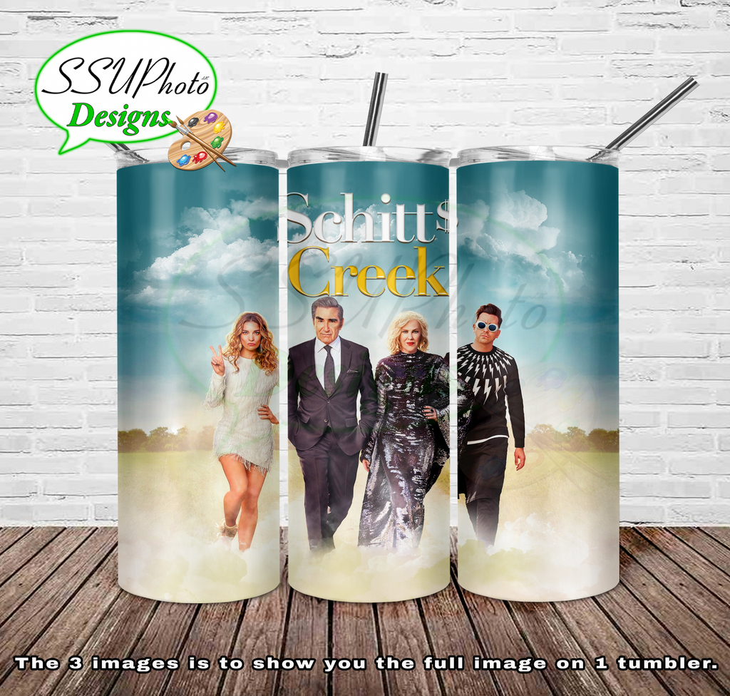 Schitts Creek 20 oz and 30oz OZ Skinny TumblerD Digital Design