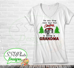 Camping Grandma Design Digital Design