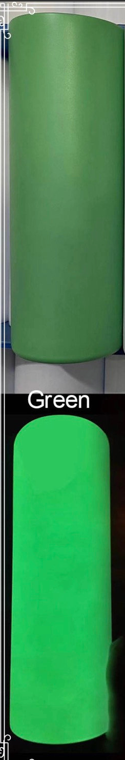 Glow in the Dark Tumblers 20oz Straight Sublimation Tumblers