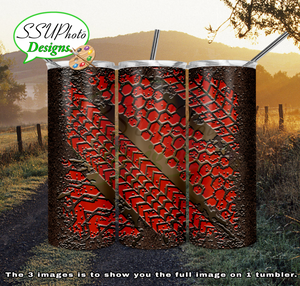 Mud tracks Multiple Colors 20 oz and 30oz OZ Skinny TumblerD Digital Design