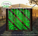Mud tracks Multiple Colors 20 oz and 30oz OZ Skinny TumblerD Digital Design