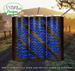 Mud tracks Multiple Colors 20 oz and 30oz OZ Skinny TumblerD Digital Design