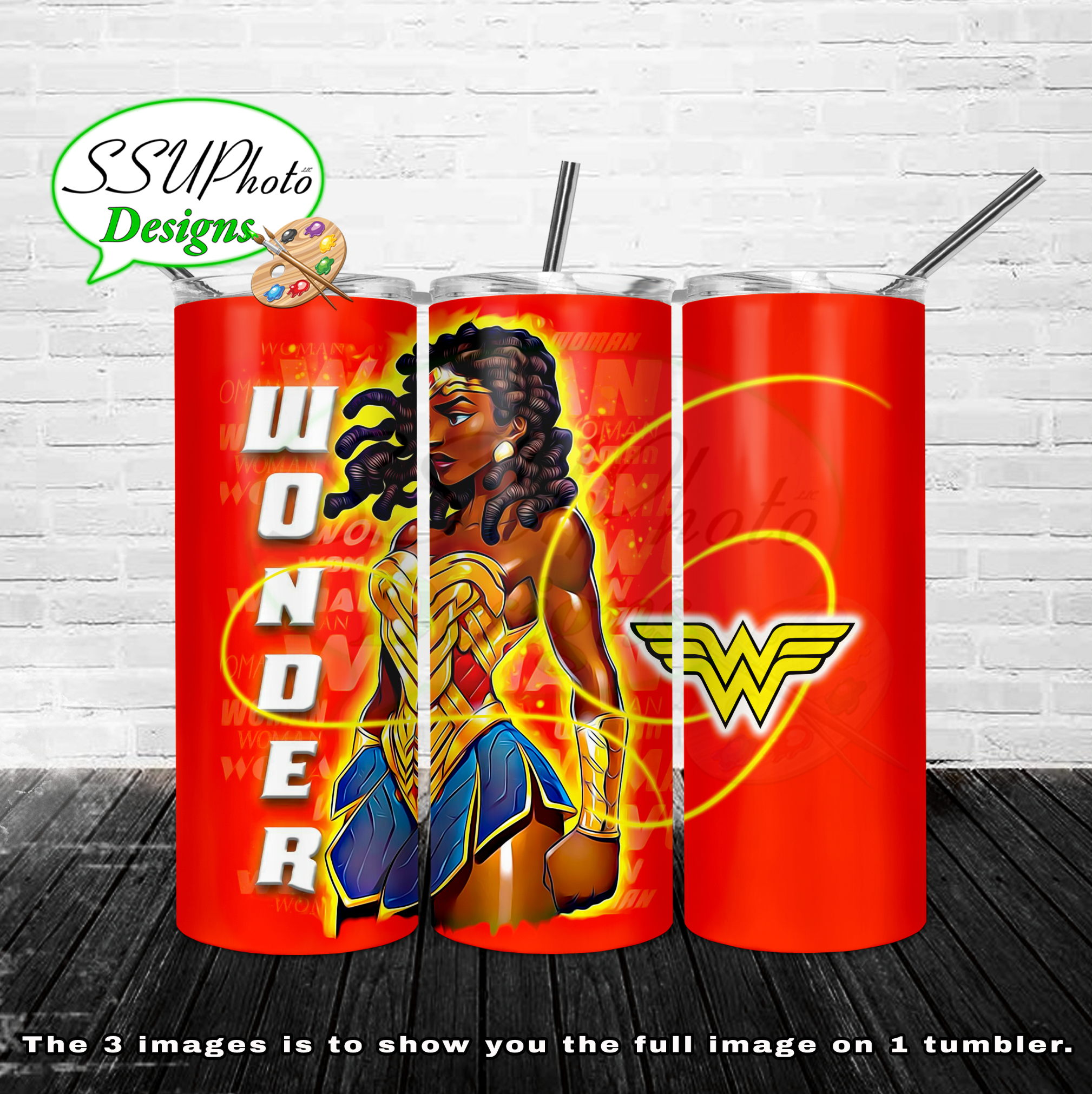 Nubia WW 20 oz and 30oz OZ Skinny TumblerD Digital Design