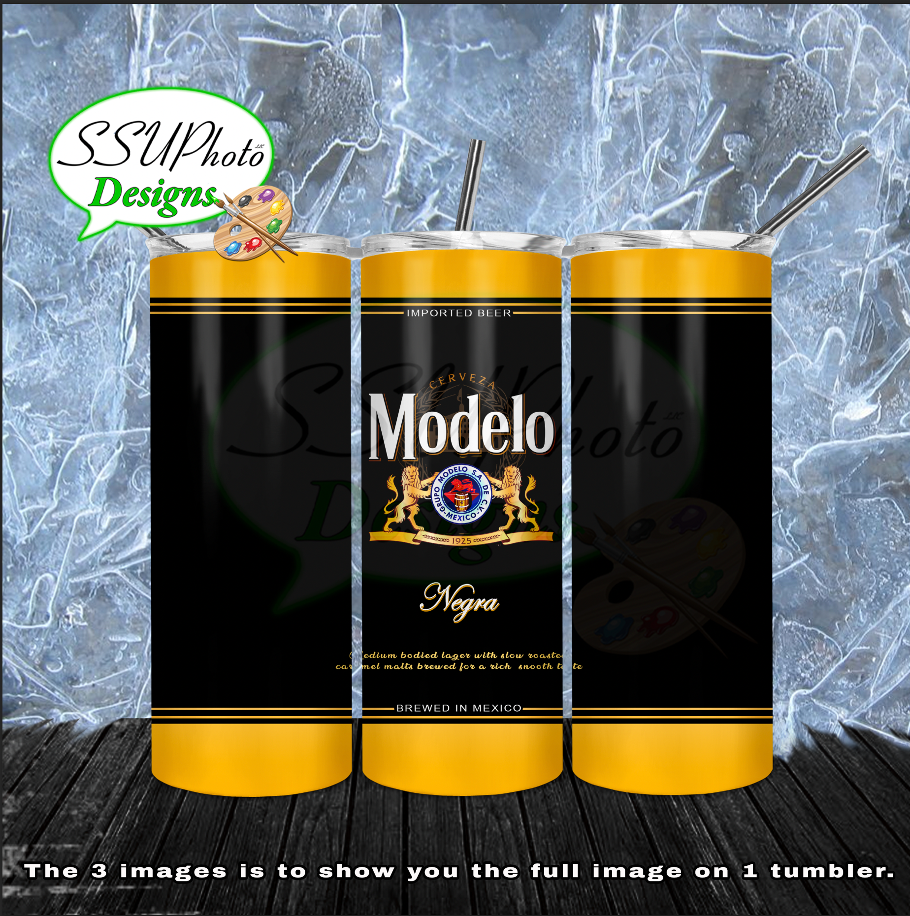 Modelo Beer Tumbler 20oz 