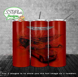 Austin healey Collection 20 oz and 30oz OZ Skinny TumblerD Digital Design