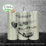 Austin healey Collection 20 oz and 30oz OZ Skinny TumblerD Digital Design