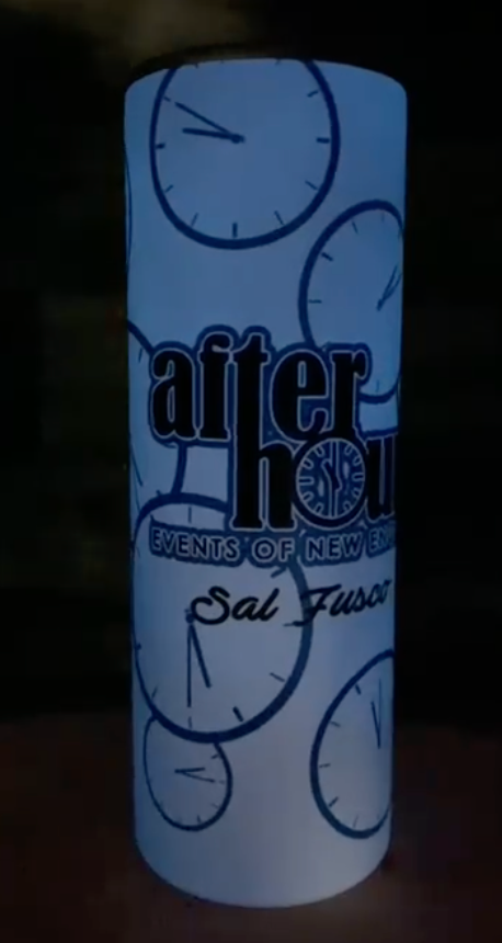 Glow in the Dark Tumblers 20oz Straight Sublimation Tumblers