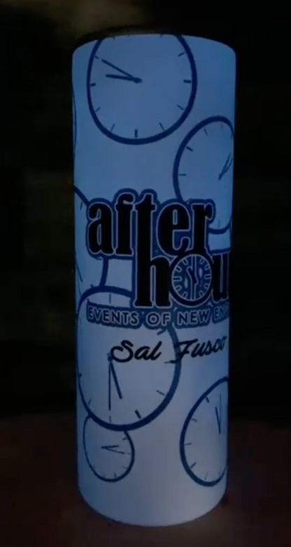 Glow in the Dark Tumblers 20oz Straight Sublimation Tumblers