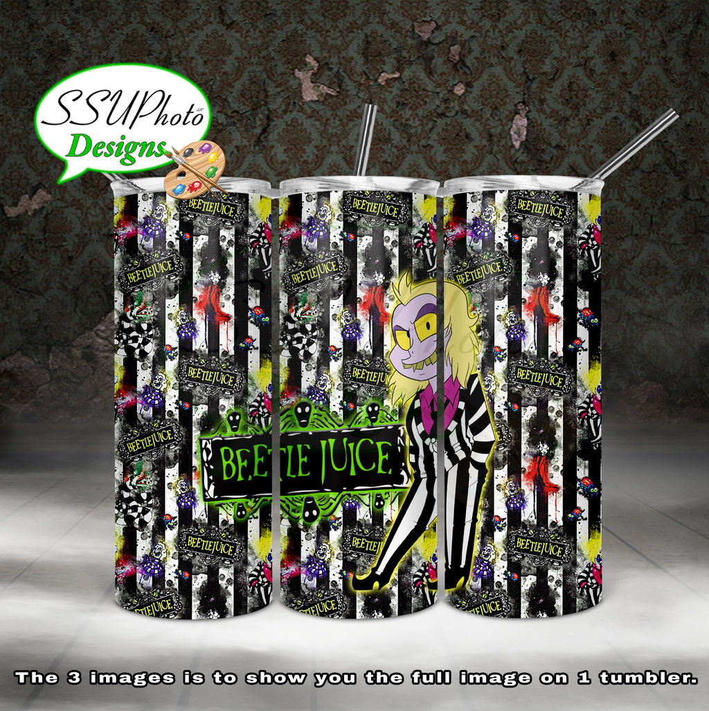 Beetle J 20 oz and 30oz OZ Skinny TumblerD Digital Design