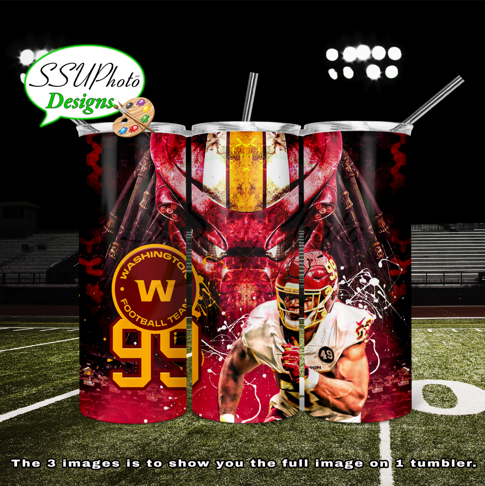 Wash 99 20 oz and 30oz OZ Skinny TumblerD Digital Design