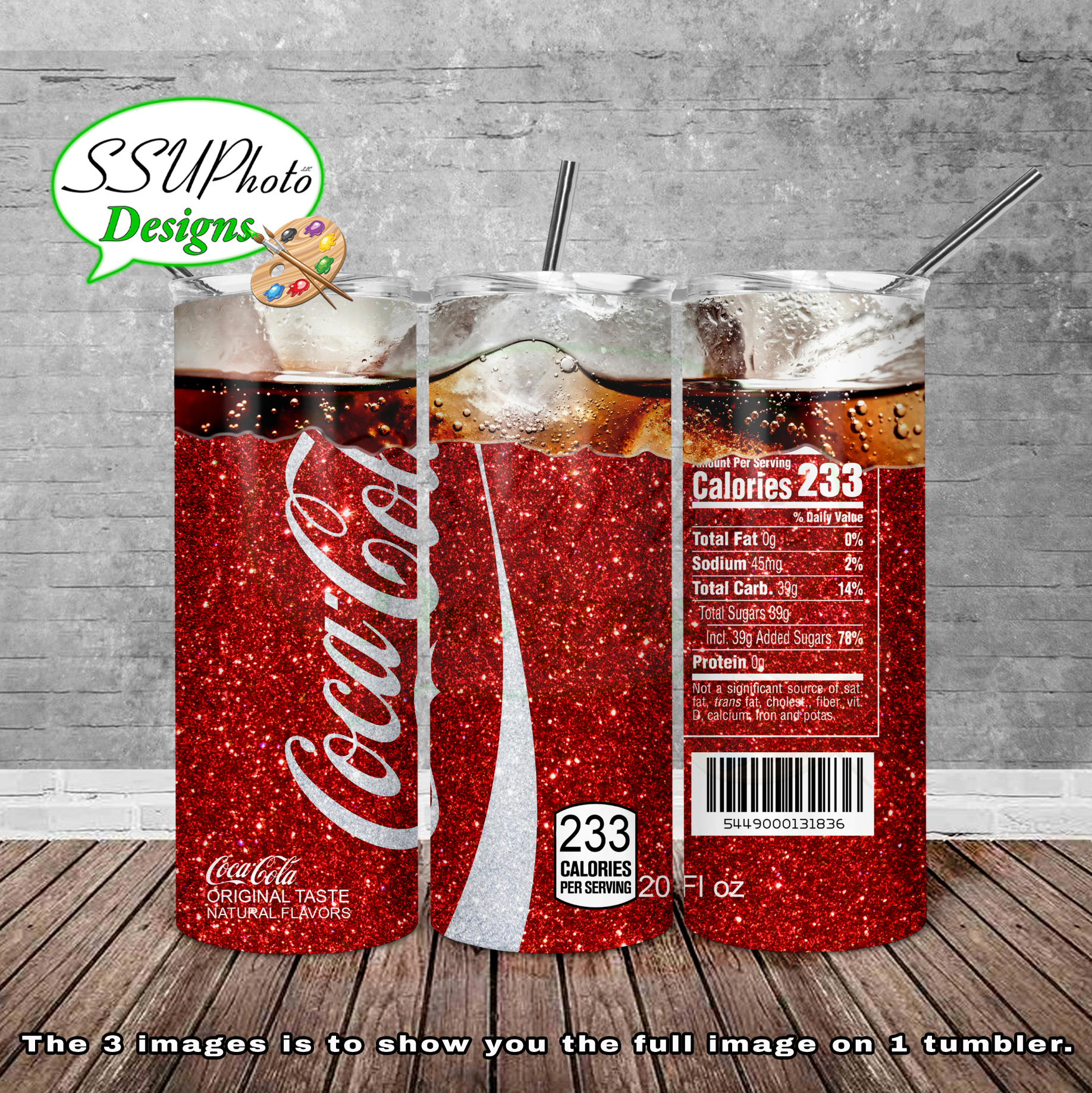 CokeClassic Open 20 oz and 30oz OZ Skinny TumblerD Digital Design
