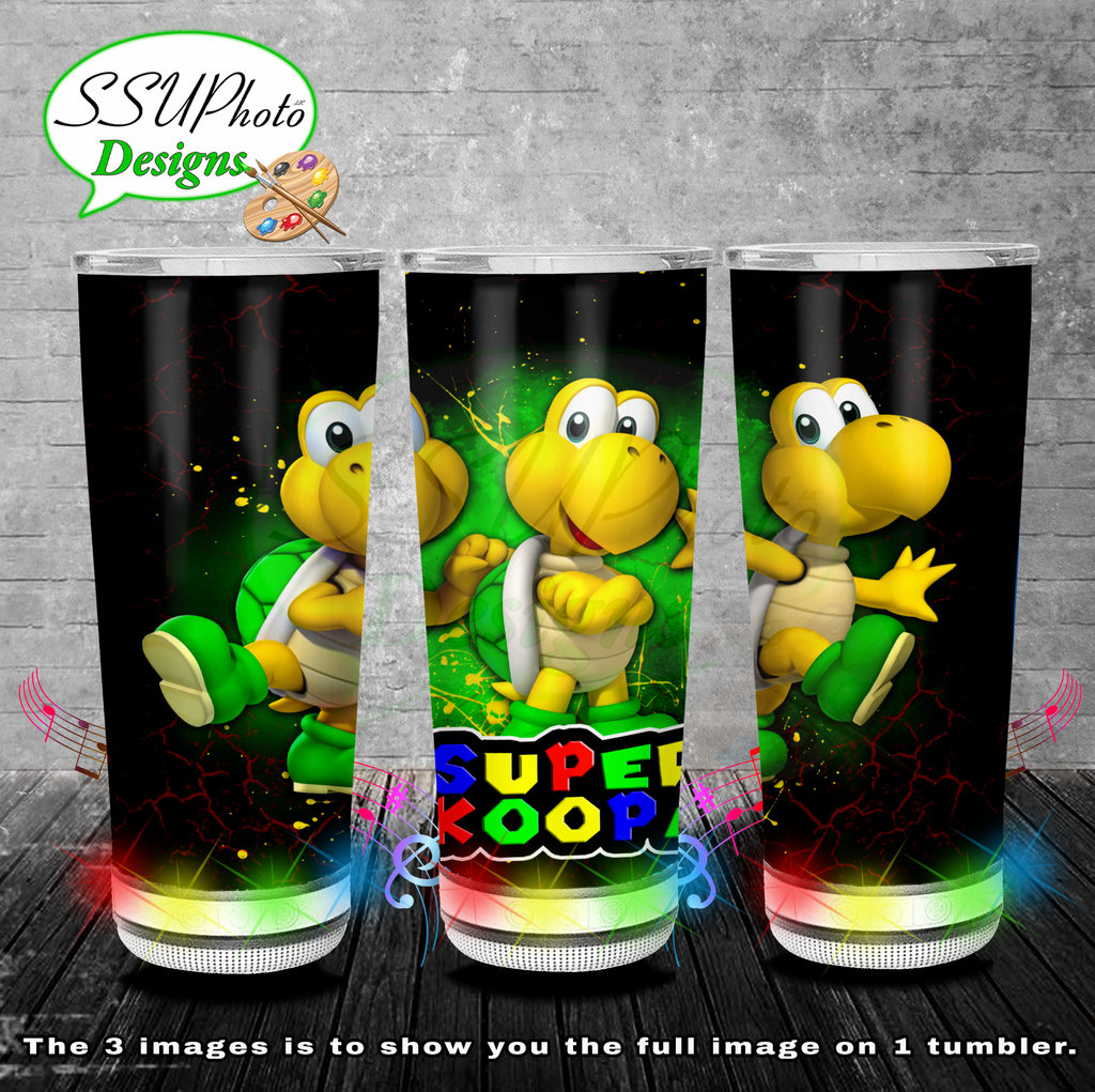 SuperKoopa BT Speaker TumblerD Digital Design