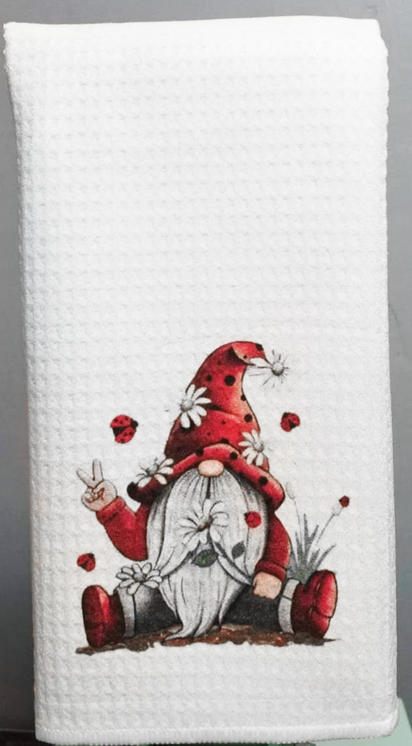 White Sublimation Microfiber Waffle Towels (10 pack)