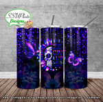 ALS dont give up 20 oz 30oz and BT gen2 Skinny TumblerD Digital Design