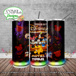My Dhalloween Movie Tumbler  20 oz 30oz and BT gen2 Skinny TumblerD Digital Design