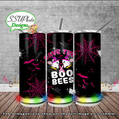 Save The Boo Bees 20 oz 30oz and BT gen2 Digital Design