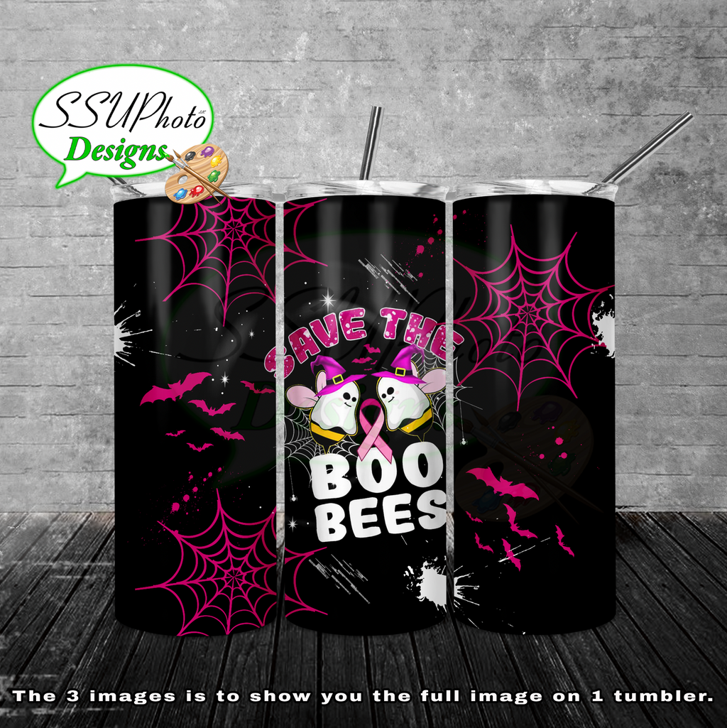 Save The Boo Bees 20 oz 30oz and BT gen2 Digital Design