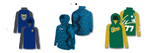 HOODED T-SHIRT WITH GAITER LONG SLEEVE 6oz
