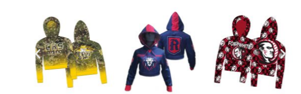 CROP TOP HOODIE 9oz POLYESTER