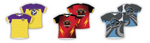 LADIES DOUBLE COLLAR TEE