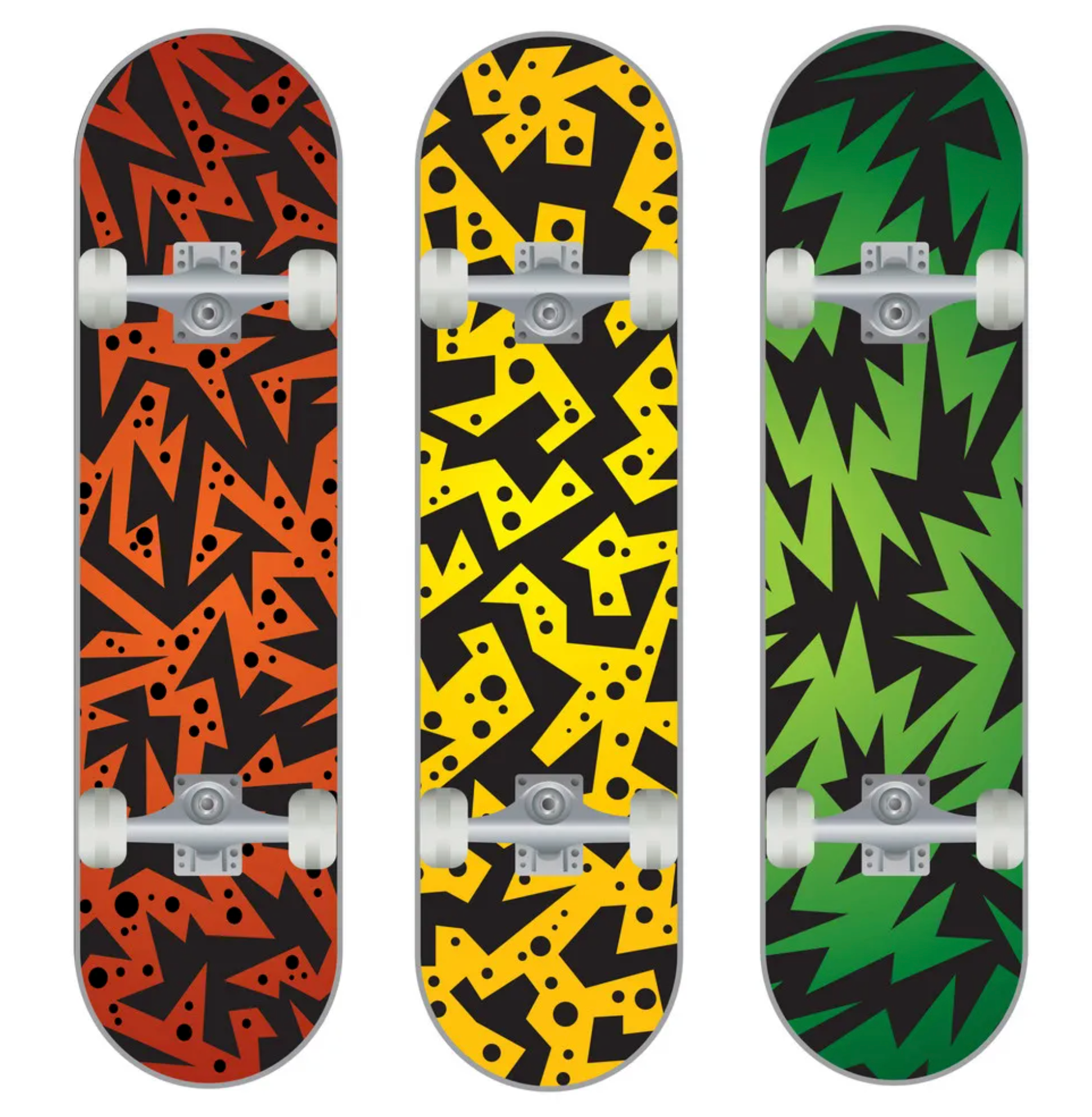 18” Mini Skate Board with custom graphics