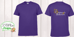 Purple Gildan Short Sleeve Shirt