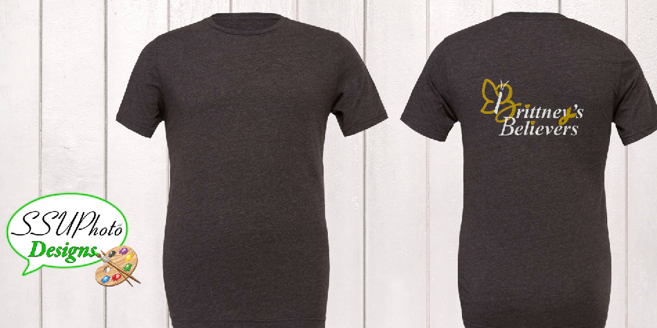 Bella Canvas Heather Charcoal Short Sleeve Shirt