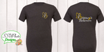 Bella Canvas Heather Charcoal Short Sleeve Shirt