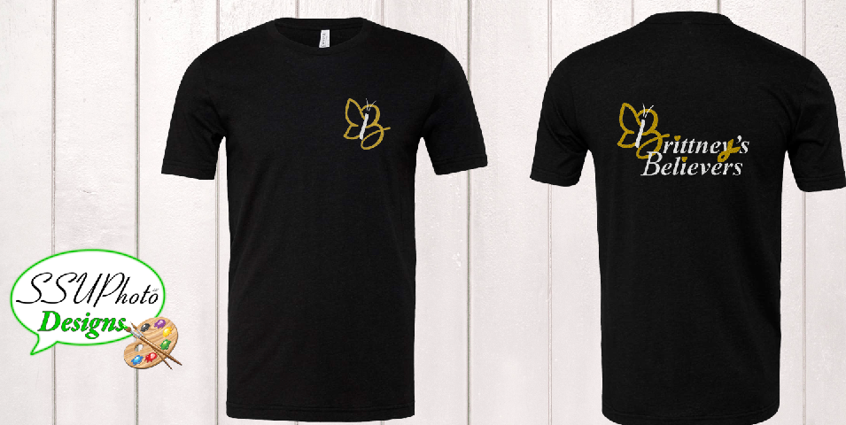 Bella Canvas Heather Black Short Sleeve Shirt