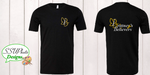 Bella Canvas Heather Black Short Sleeve Shirt