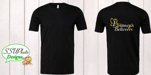 Bella Canvas Heather Black Short Sleeve Shirt