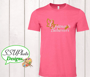 Bella Canvas Heather Charity pink  Short Sleeve Shirt