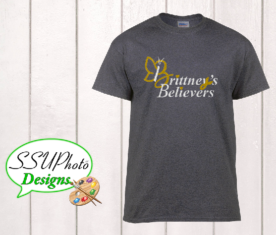 Charcoal Gildan Short Sleeve Shirt