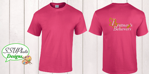Pink Gildan Short Sleeve Shirt