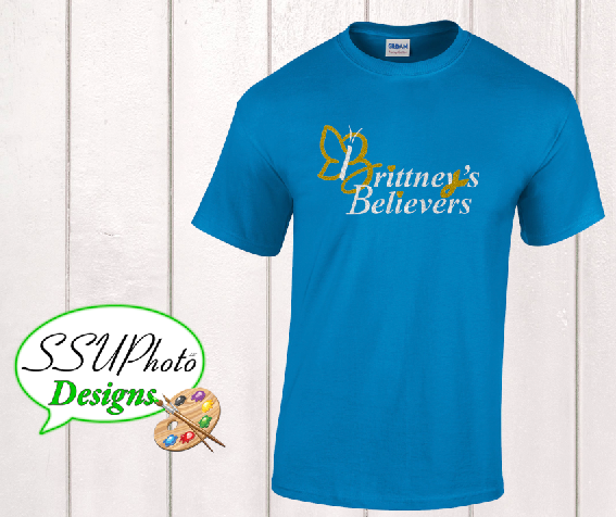 Sapphire Blue Gildan Short Sleeve Shirt