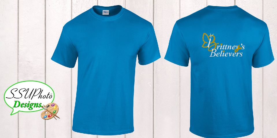 Sapphire Blue Gildan Short Sleeve Shirt