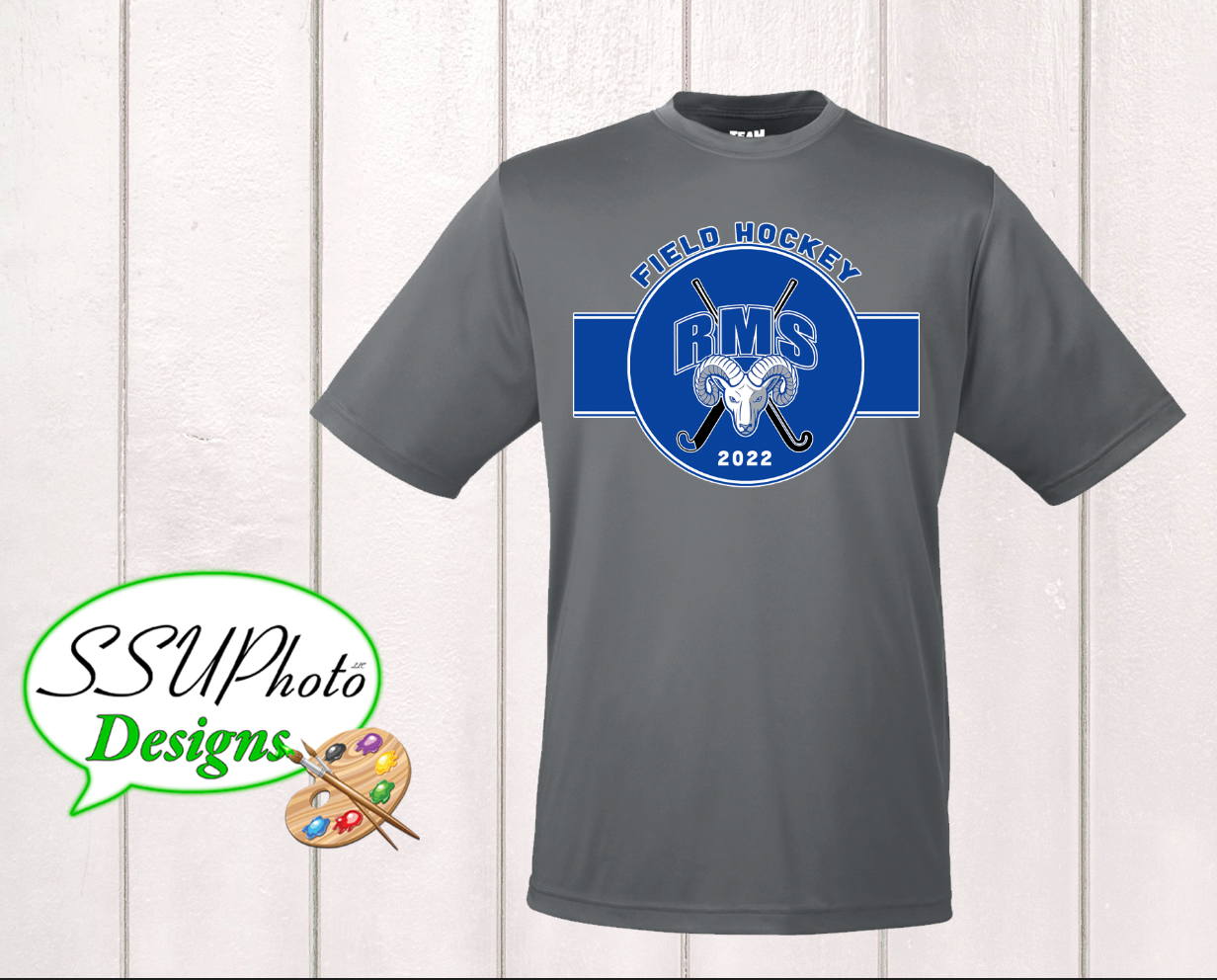 RMS Rams Field Hockey 2022 Performance T-shirts