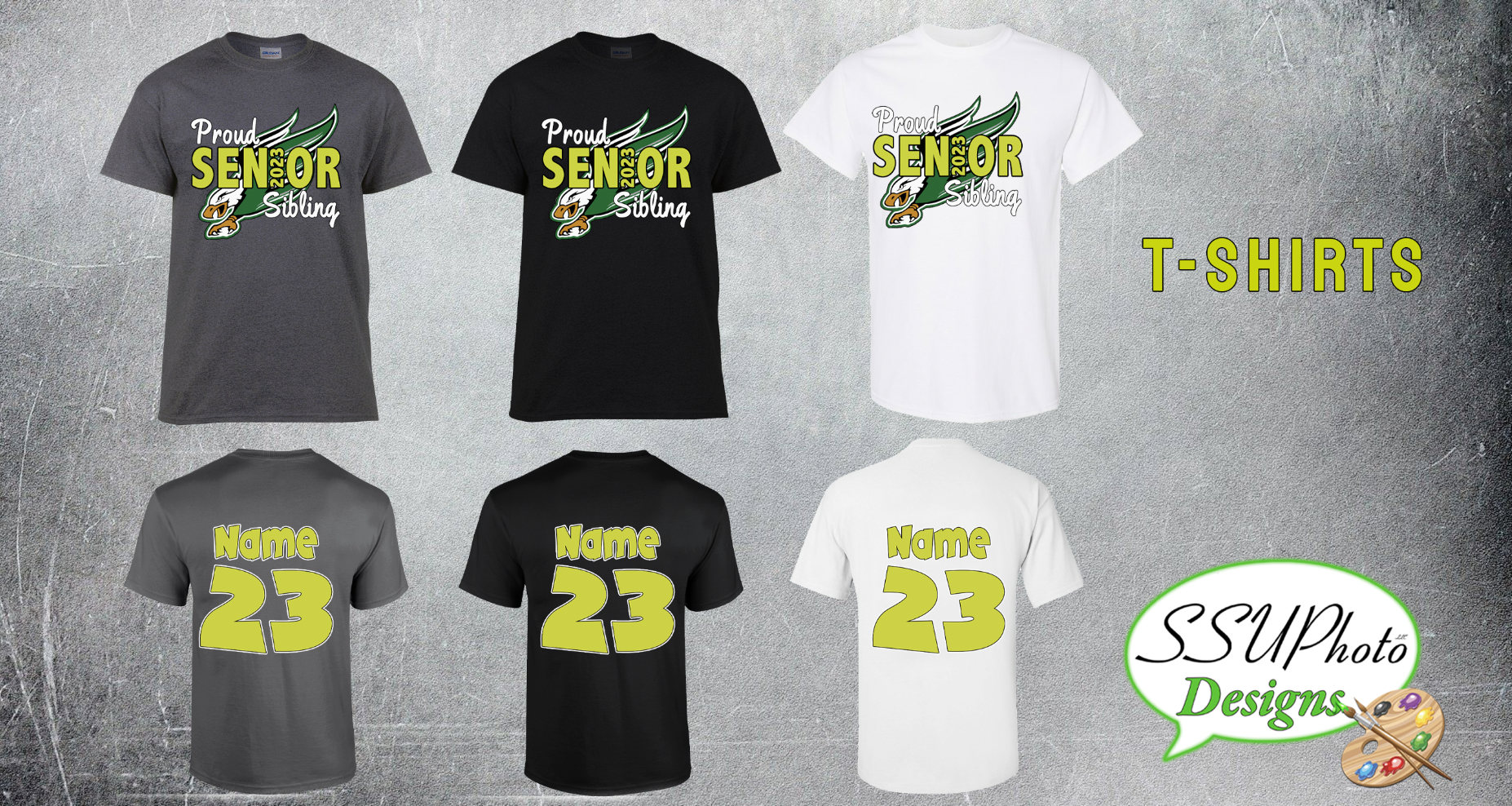 "Proud Sibling" Enfield Safe Grad 2023 T-shirt
