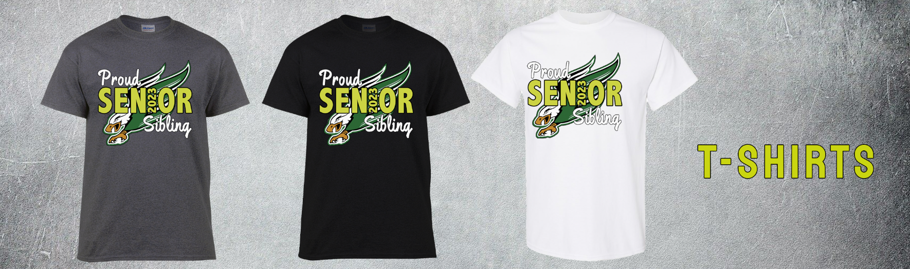 "Proud Sibling" Enfield Safe Grad 2023 T-shirt