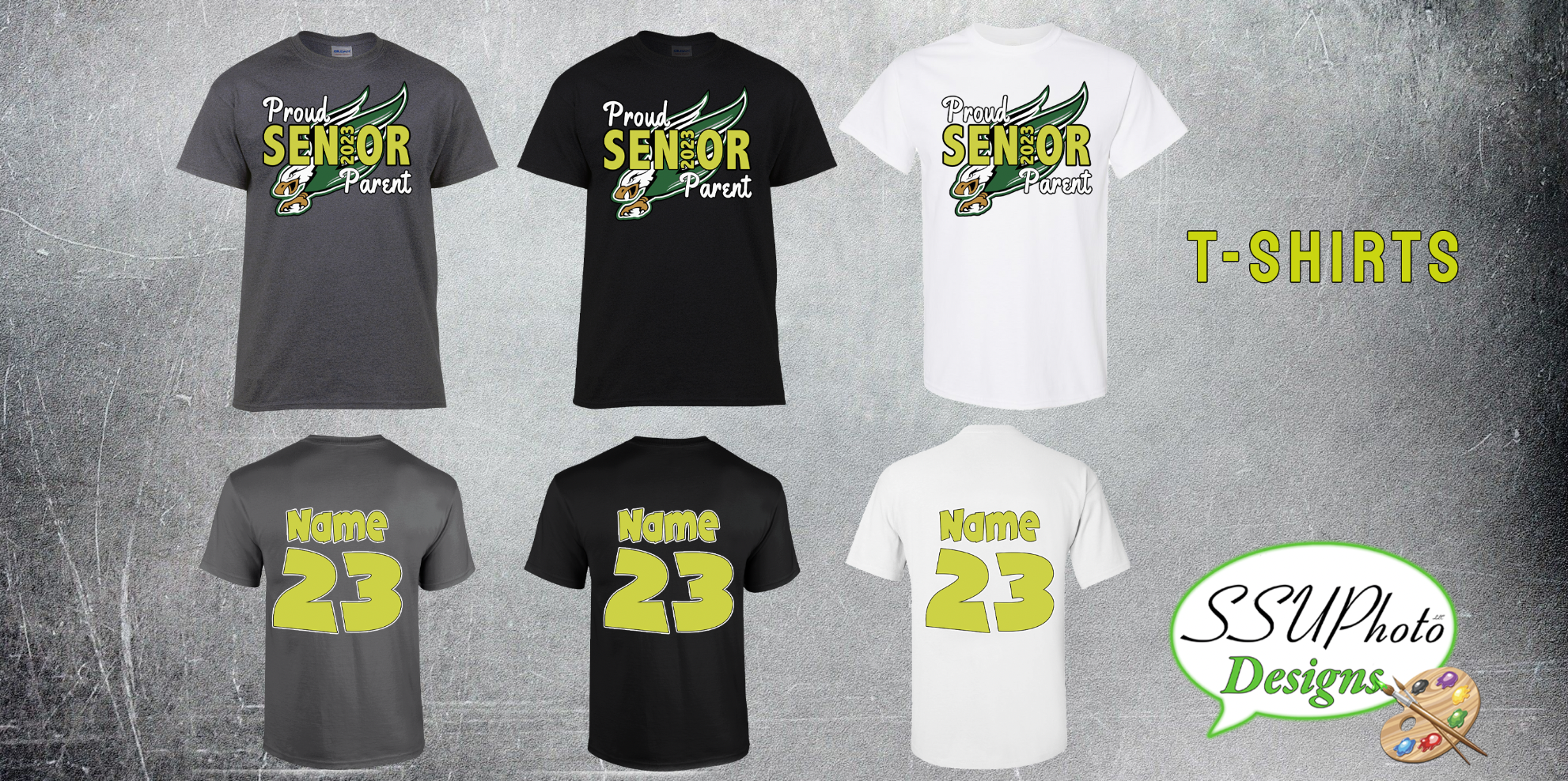 "Proud Parent" Enfield Safe Grad 2023 T-shirt
