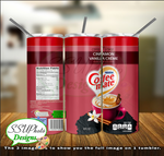 Creamer 20 OZ Skinny TumblerD Digital Design