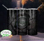 Harley D 20 OZ Skinny TumblerD Digital Design