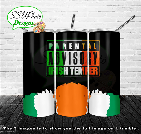 Irish Temper Tumbler
