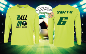 Enfield Eagles Ball In Long Sleeve Shirt