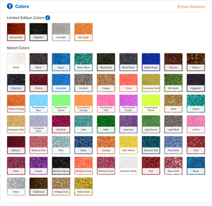 CAD-CUT® Glitter Flake™ Heat Transfer Vinyl 12x12 Sheets