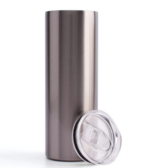 30oz (25 pack) Straight Sublimation Stainless silver Tumblers