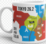 Custom Designed white Mug with colored handle