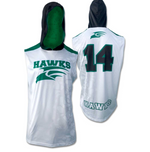 SLEEVELESS HOODED TEE 6oz