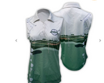 LADIES SLEEVELESS POLO SHIRT