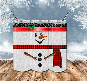 Winter Glitter collection Design 20 OZ Skinny Tumbler